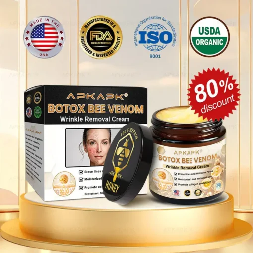 APKAPK™ Botox Bee Venom Wrinkle Removal Cream--Made and Shipped from the USA✅Last Day Promotion 80% OFF