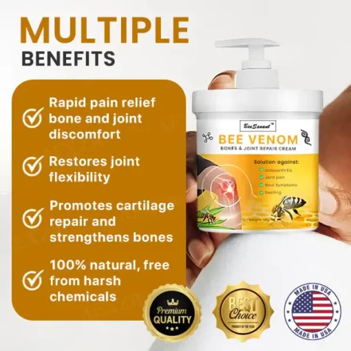 BeeSavant™ Bee Venom Bones & Joint Repair Cream