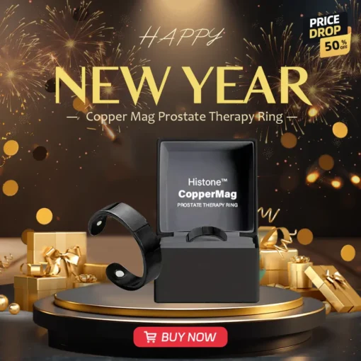 Histone™ Copper Mag Prostate Therapy Ring