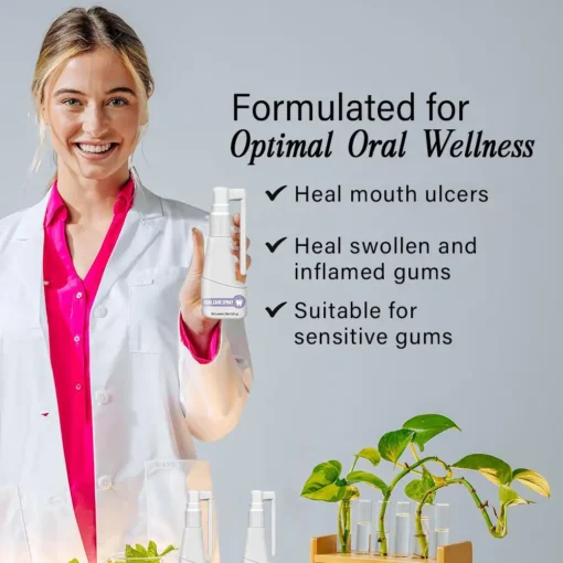 Instant Smile™ Clove Oil Oral Care Spray