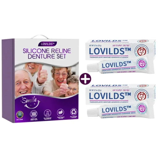 LOVILDS™ Silicone Reline Denture Set