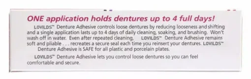 LOVILDS™Thermoplastic Denture Adhesive