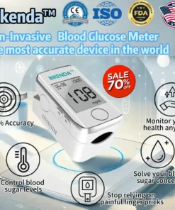 【OFFICIAL STORE】Bikenda™ Precision Glucose Monitoring Premium 👨‍⚕️Non-invasive Medical Device + Exclusive Gift [99.9% Accuracy]