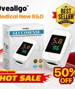 【OFFICIAL STORE】Oveallgo™ EX GlucoSense Non-Invasive Laser Blood Glucose Meter【99.9curacy👍Latest R&D in Medical Technology】