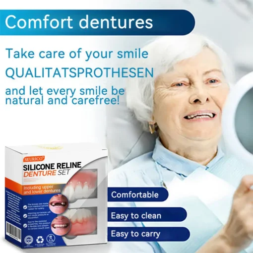 Seurico™ Silicone Reline Denture Set - Image 5