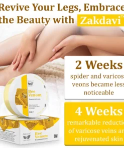 ✅Zakdavi™ Bee Venom Treatment Cream🐝: Treat Eczema, Psoriasis, Acne, Rosacea, Fungal Infections, Warts