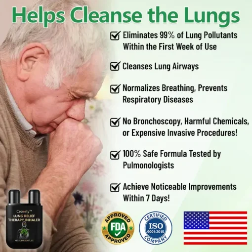 Ceoerty™ Lung Relief Therapy Inhaler