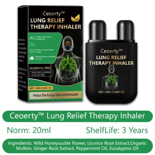 Ceoerty™ Lung Relief Therapy Inhaler