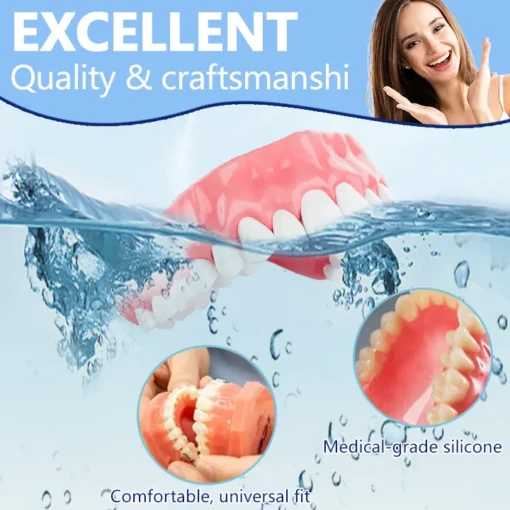 【Ceoerty™ Official Store】🦷Advanced Full Denture Set ⏳Limited-Time 30-Minute Discount!⏳