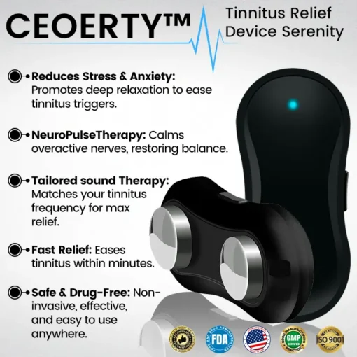 Ceoerty™ Tinnitus Relief Device Serenity