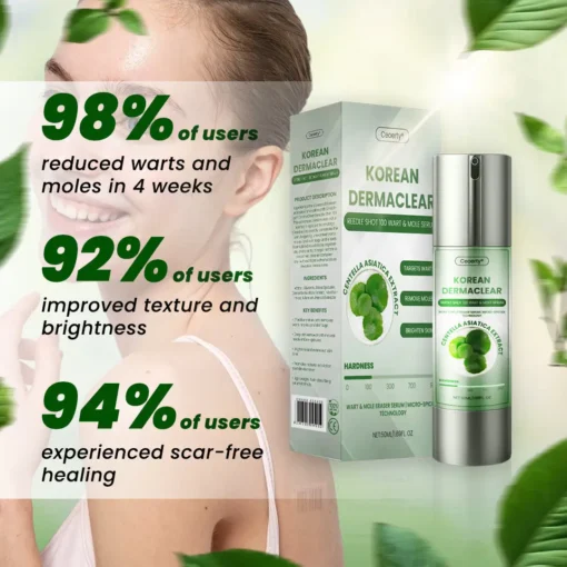 Ceoerty® Korean DermaClear Reedle Shot 100 Wart & Mole Serum