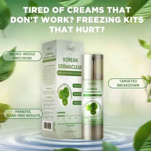 Ceoerty® Korean DermaClear Reedle Shot 100 Wart & Mole Serum