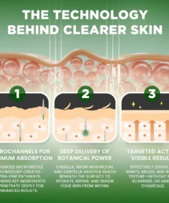 Ceoerty® Korean DermaClear Reedle Shot 100 Wart & Mole Serum