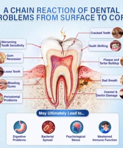 Ceoerty® Tooth & Gum Repair Fast-Dissolving Microneedle Patch