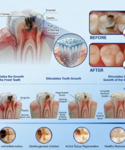 Ceoerty® Tooth & Gum Repair Fast-Dissolving Microneedle Patch