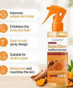 Ceoerty® KojicGlow Exfoliating Turmeric Spray