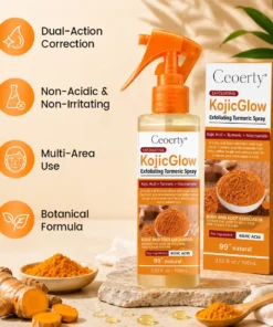 Ceoerty® KojicGlow Exfoliating Turmeric Spray