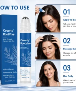 Ceoerty® RootVive Hair Growth Serum Roll-On