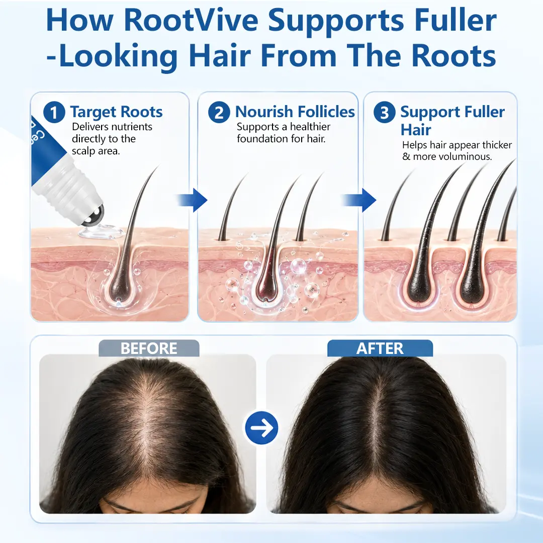 Ceoerty® RootVive Hair Growth Serum Roll-On