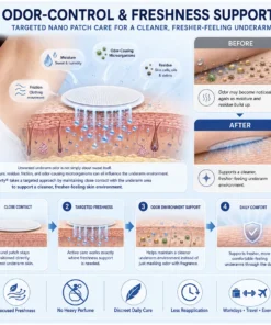 Ceoerty® 2-in-1 Nano Underarm Deodorizing & Melanin-Control Patches