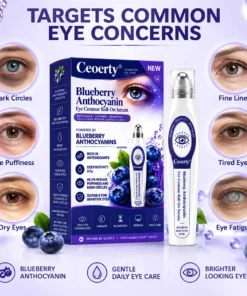 Ceoerty® Blueberry Anthocyanin Eye Contour Roll-On Serum