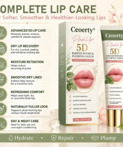 Ceoerty® PlushLip 5D Barrier Repair & Plumping Serum