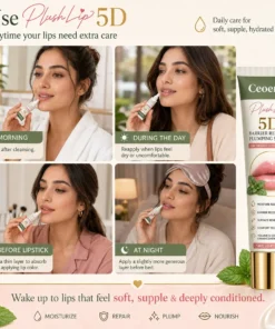 Ceoerty® PlushLip 5D Barrier Repair & Plumping Serum