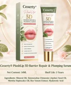 Ceoerty® PlushLip 5D Barrier Repair & Plumping Serum