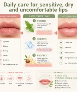 Ceoerty® PlushLip 5D Barrier Repair & Plumping Serum