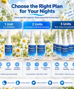 Ceoerty® QuietRest Snoring Relief Nasal Spray