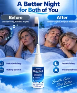 Ceoerty® QuietRest Snoring Relief Nasal Spray