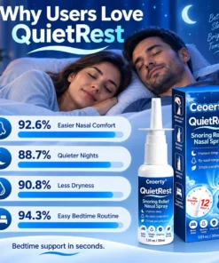 Ceoerty® QuietRest Snoring Relief Nasal Spray