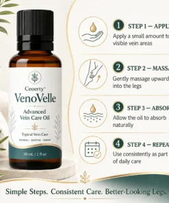 Ceoerty®VenoVelle Advanced Vein Care Oil